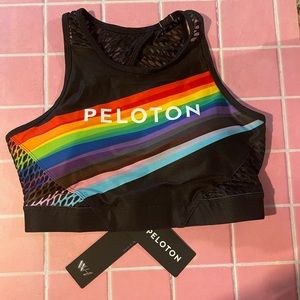 Peloton Pride High Neck Bra Size M - NWT